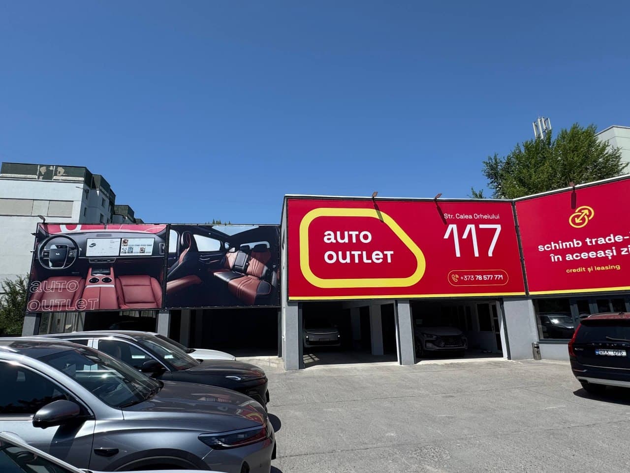 Auto Outlet showroom — Calea Orheiului 117, Chișinău